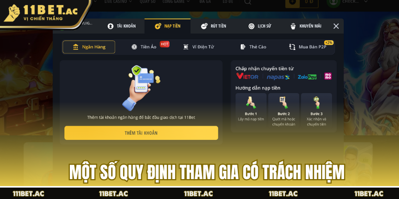 Một số quy định tham gia có trách nhiệm